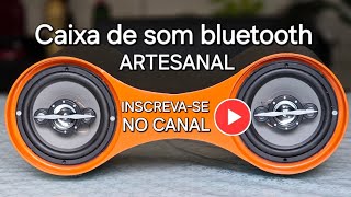 Como são feitas as minhas caixas de som bluetooth [upl. by Giarg]