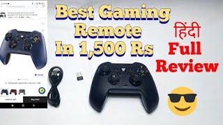 Best Gaming Remote EVOFOX Elite X Wireless Gamepad UNBOXING amp Full Review in हिंदी [upl. by Nlycaj]