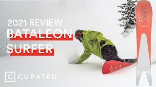 2021 Bataleon Surfer Snowboard Review  Curated [upl. by Attennhoj94]