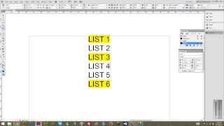 How To Highlight Text in Adobe InDesign Tutorial [upl. by Machute649]