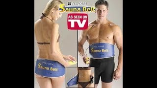 SAUNA BELT REVIEW AND DEMO IN HINDI [upl. by Acinomal126]