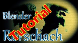 Blender Tutorial  The Rorschach Effect [upl. by Alverson]