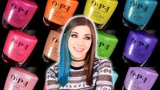 OPI Power of Hue Summer 2022 Nail Polish Collection Review and Swatches  KELLI MARISSA [upl. by Gilda]