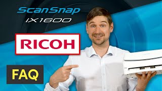 ❓ ScanSnap iX1600 Desktop Scanner  Frequently Asked Questions FAQ [upl. by Dacia]