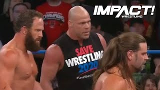 Kurt Angle James Storm And Eric Young vs Aces And Eights  FULL MATCH  IMPACT March 28 2013 [upl. by Schach]