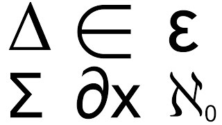 25 Math Symbols in 80 Seconds [upl. by Cave687]