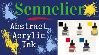 Sennelier Abstract Acrylic Ink [upl. by Elehcin]