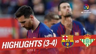 Resumen de FC Barcelona vs Real Betis 34 [upl. by Clemens]