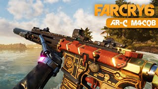 ARC WEAPON AS M4 CQB  Far Cry 6 Gameplay No HUD Tutorial Weapon Attachment [upl. by Lawlor]