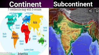 subcontinent kya hota hai  Continent and Subcontinent MagnetBrainsEducation subcontinent [upl. by Frieda]