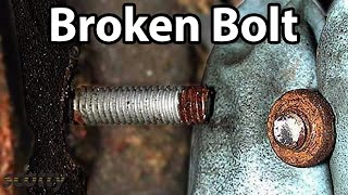 How To Fix A Broken Off Bolt [upl. by Enajyram349]