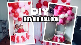 DIY Hot Air Balloon Tutorial  DIY WITH KI [upl. by Assyla]