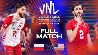 POL 🇵🇱 vs 🇺🇸 USA  Gold Medal Match  Mens VNL 2023  Full Match [upl. by Lorrie]