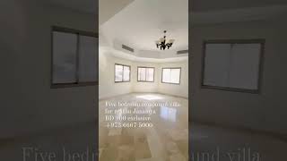 Spacious 5br Compound Villa with Private Garden bahrain janabiya realestate property greengate [upl. by D'Arcy423]