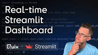 Realtime Streamlit Dashboard [upl. by Ano]