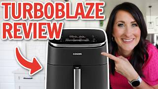 Cosori TurboBlaze Air Fryer Review  My New Favorite Air Fryer [upl. by Maryn868]