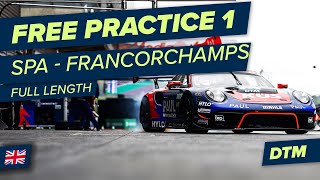 RELIVE  DTM Free Practice 1  SpaFrancorchamps  DTM 2022 [upl. by Ham]