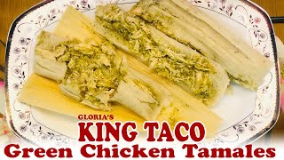 King Taco Green Chicken Tamales [upl. by Joceline979]