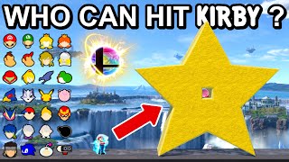 Who Can Hit Kirby In The Star With A Final Smash   Super Smash Bros Ultimate [upl. by Beard]