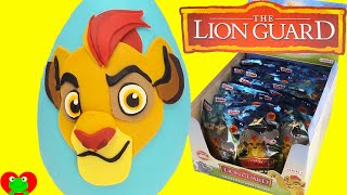 Disney Lion Guard Kion Play Doh Surprise Egg and Blind Bags [upl. by Altis89]