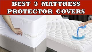 Best 3 Mattress Protector Covers in India  Review [upl. by Dorette]