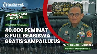 Rektor Unhan Bicara 40000 Peminat Hingga Fakultas Kedokteran Militer Full Gratis [upl. by Kelsi556]