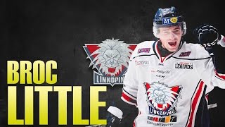 Broc Little  Linköpings HC 20152016  SHL [upl. by Ellenaj543]