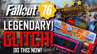 Fallout 76  LEGENDARY GLITCH  BEST Working Reroll Glitch AFTER PATCH GET Better LEGENDARY LOOT [upl. by Francoise]