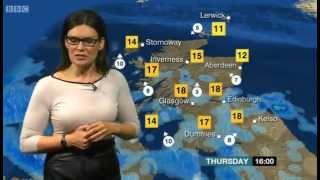 Judith Ralston BBC Scotland Weather 24615 [upl. by Ariamo]