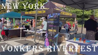 NEW YORK YONKERS RIVERFEST 2024 amp YONKERS MARATHON [upl. by Leiru]