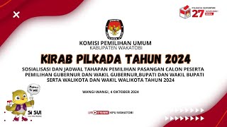 LIVE KIRAB PILKADA TAHUN 2024 [upl. by Euqirrne]