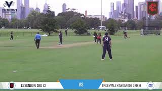 Essendon 3rd XI v Greenvale Kangaroos 3rd XI [upl. by Ponce]