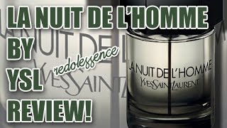 La Nuit De LHomme by Yves Saint Laurent Fragrance  Cologne Review [upl. by Garbers]