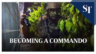 Becoming a Singapore Armed Forces elite soldier commando [upl. by Norrek291]