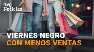 Negro BLACK FRIDAY con menos compradores y menos gasto previsto por la COVID  RTVE [upl. by Soren]