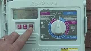 Using Rain Bird ESP Timers Manual Start [upl. by Faydra135]