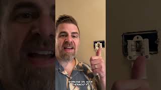 Install Your New Smart Thermostat  StepByStep DIY Tips  HafnerRealEstatecom shorts [upl. by Eadahs]