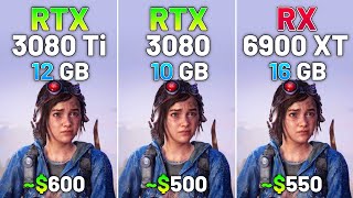 RTX 3080 Ti vs RTX 3080 vs RX 6900 XT  Test in 12 Games in 2024 [upl. by Lladnik]