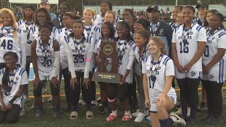 Guilford takes second place in the IHSAs first Girls Flag Football State Championship Tournament [upl. by Notgnihsaw]