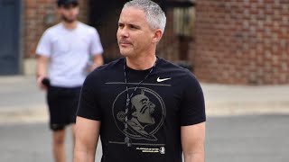 Mike Norvell after Spring Practice No 6 Installheavy day reviews recent scrimmage and more [upl. by Aeriela240]