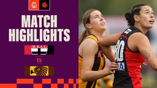 St Kilda v Hawthorn Highlights  Round 6 2023  AFLW [upl. by Cai]