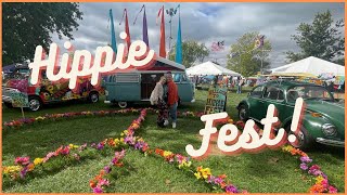 I Went To Hippie Fest  Travel Vlog [upl. by Hctub]