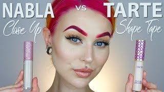 Dupe Concealer Test  Tarte vs Nabla  Evelina Forsell [upl. by Fisk488]