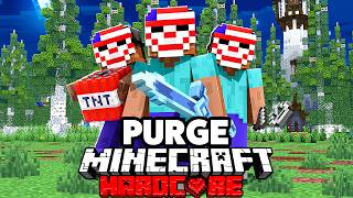 100 Players Simulate a FANTASY PURGE in Minecraft [upl. by Wilcox447]