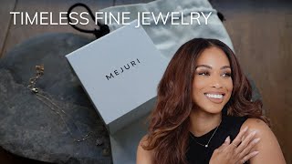 Starter Fine Jewelry Collection feat Mejuri  Tiffanie Danee [upl. by Ambrosio]