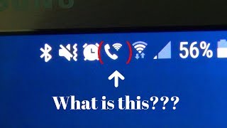 What is this icon of a Phone with a WiFi signal next to it on Android  How to turn it ONOFF [upl. by Ertnom]