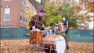 1970s Slingerland Modern Jazz in Walnut Lacquer [upl. by Eahc]