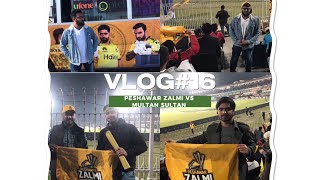 Peshawar Zalmi VS Multan Sultan Match Vlog16 [upl. by Mcnamara]