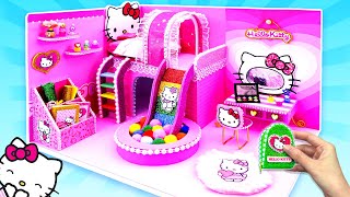 Mẹo và Thủ Công Cho Búp Bê  Rapunzel Trang Trí Nhà Thu Nhỏ Hello Kitty  Câu Chuyện Của Barbie [upl. by Kinsman175]