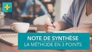 Note de synthèse 5 Méthodologie en 3 points [upl. by Negem323]